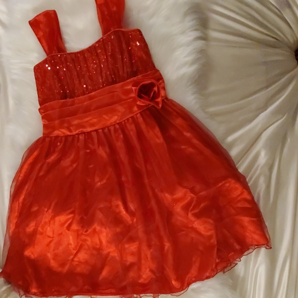 Ruby Red Cinderella Couture  size 10 dream dress